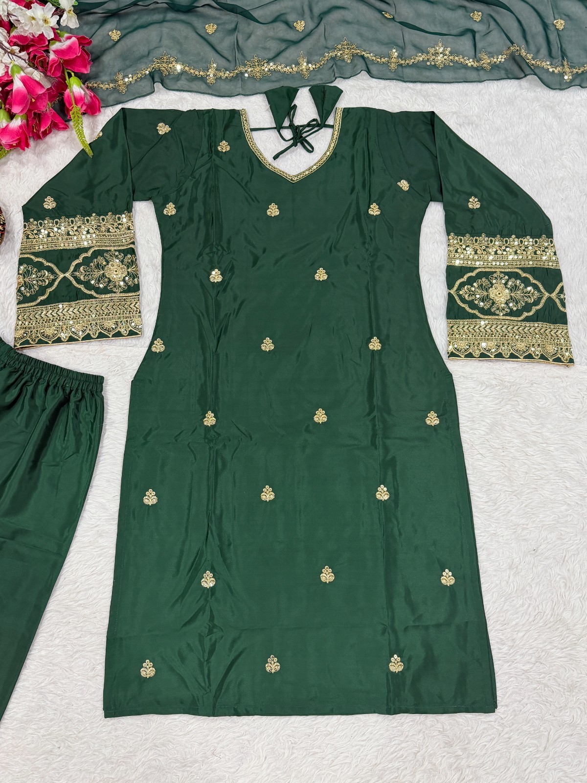 Pakistani Salwar Kameez Ready To Wear Suits Indian Dress Natural Party Bollywood