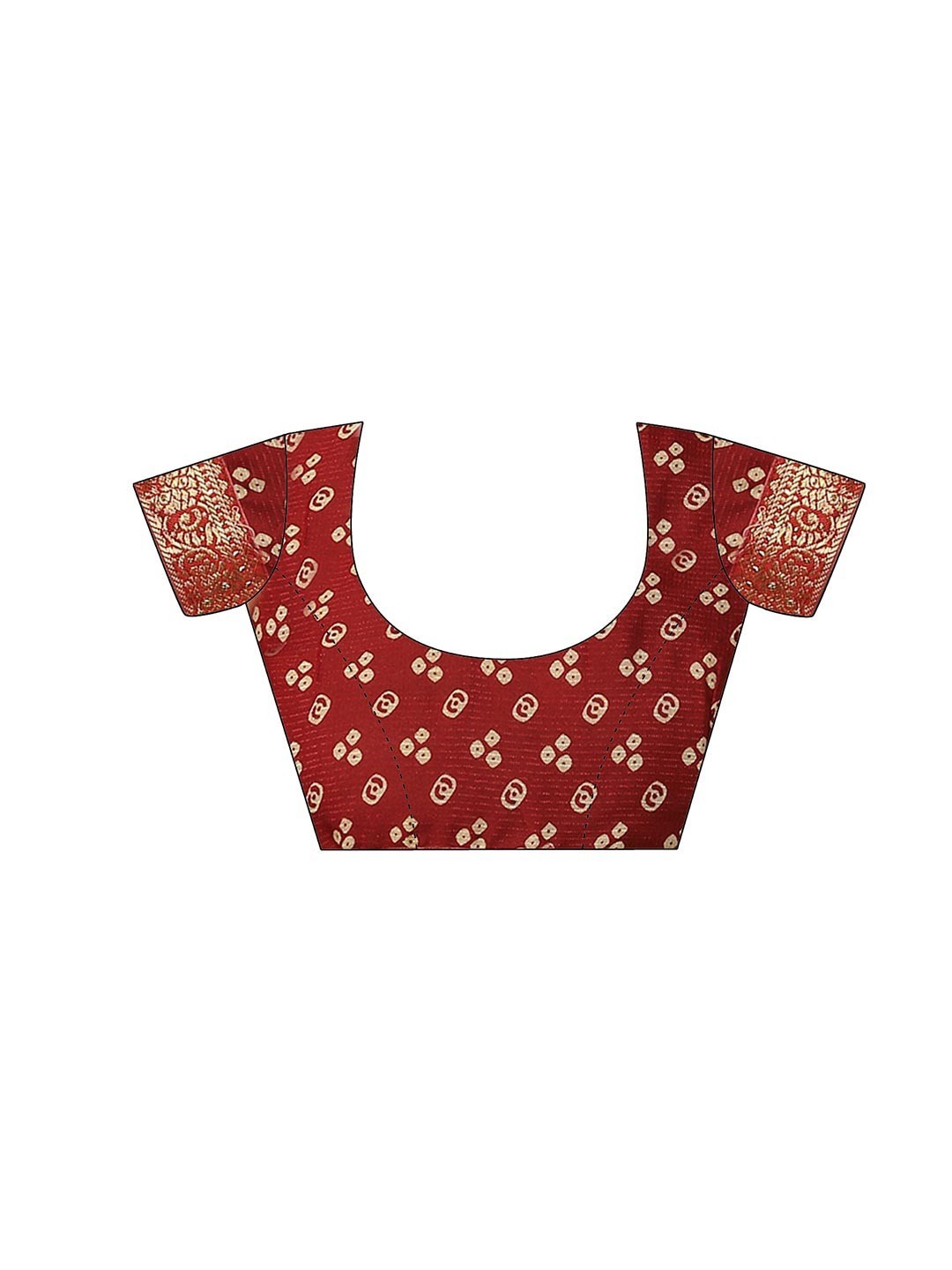 Ethnic Motifs Pure Georgette Patola Saree