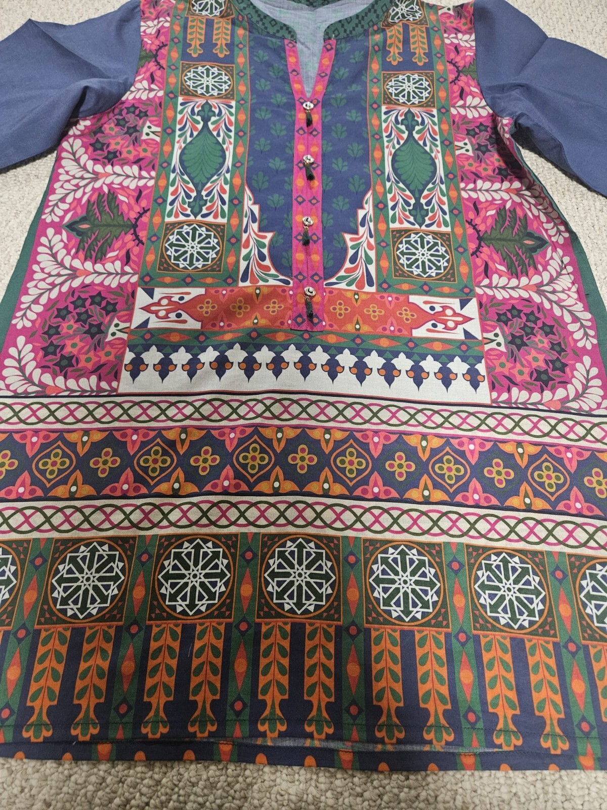Limelight Pakistani Dress Kurta Girls Size Small One Piece