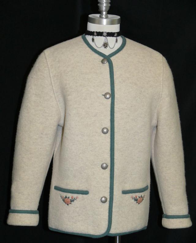 Sigi Scheiber BOILED WOOL Winter JACKET Sweater AUSTRIA / THICK & WARM B40″ 10 M