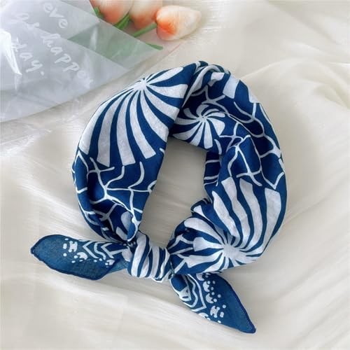 Cotton-Blend Bandana, Head Scarf, Headband, Head wrap, Hair Neck Scarf Fcs054