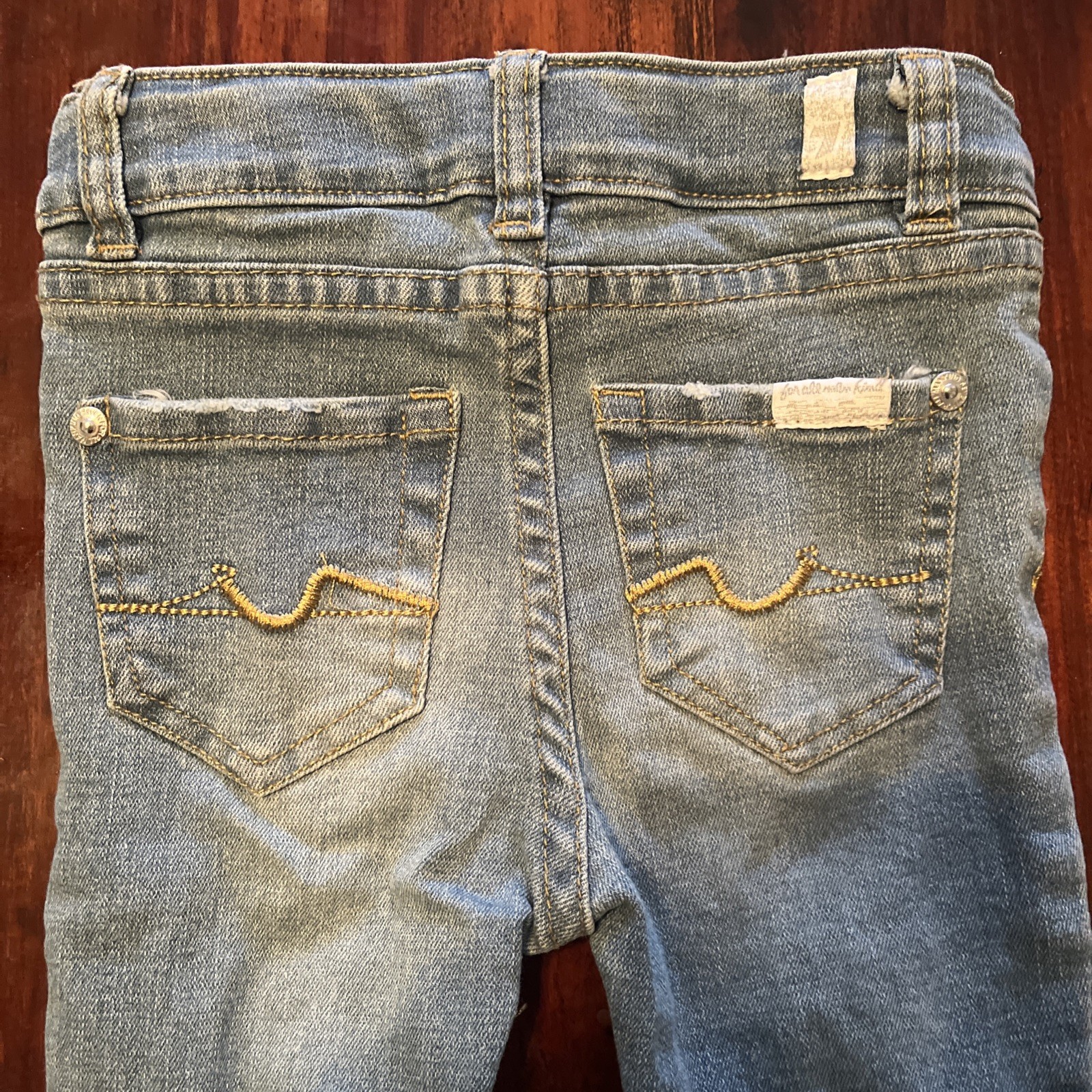7 For All Mankind Girl’s Jeans Size 2T