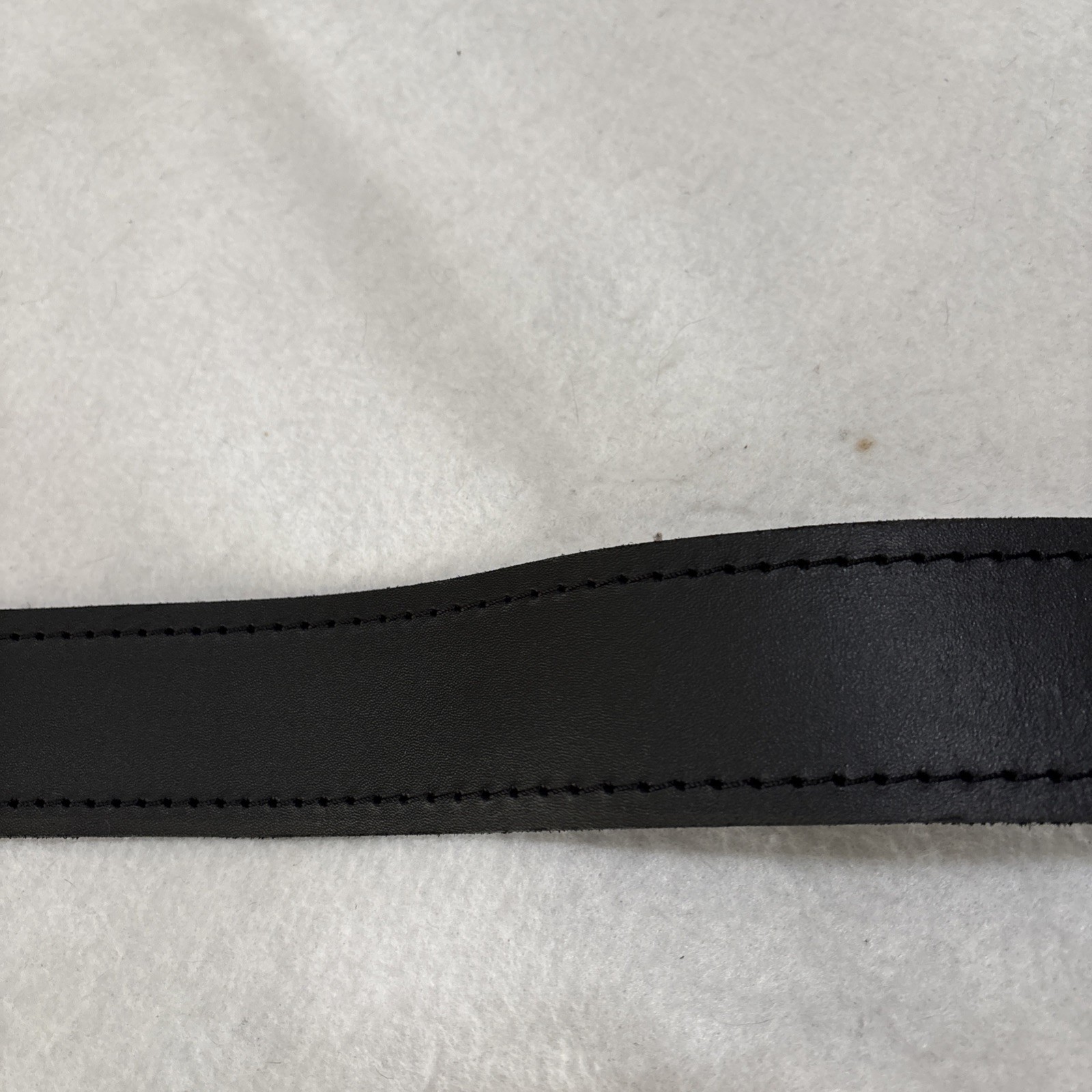Black Leather Kilt Belt Silver Celtic Stag Deer Buckle Scottish Highland Costume