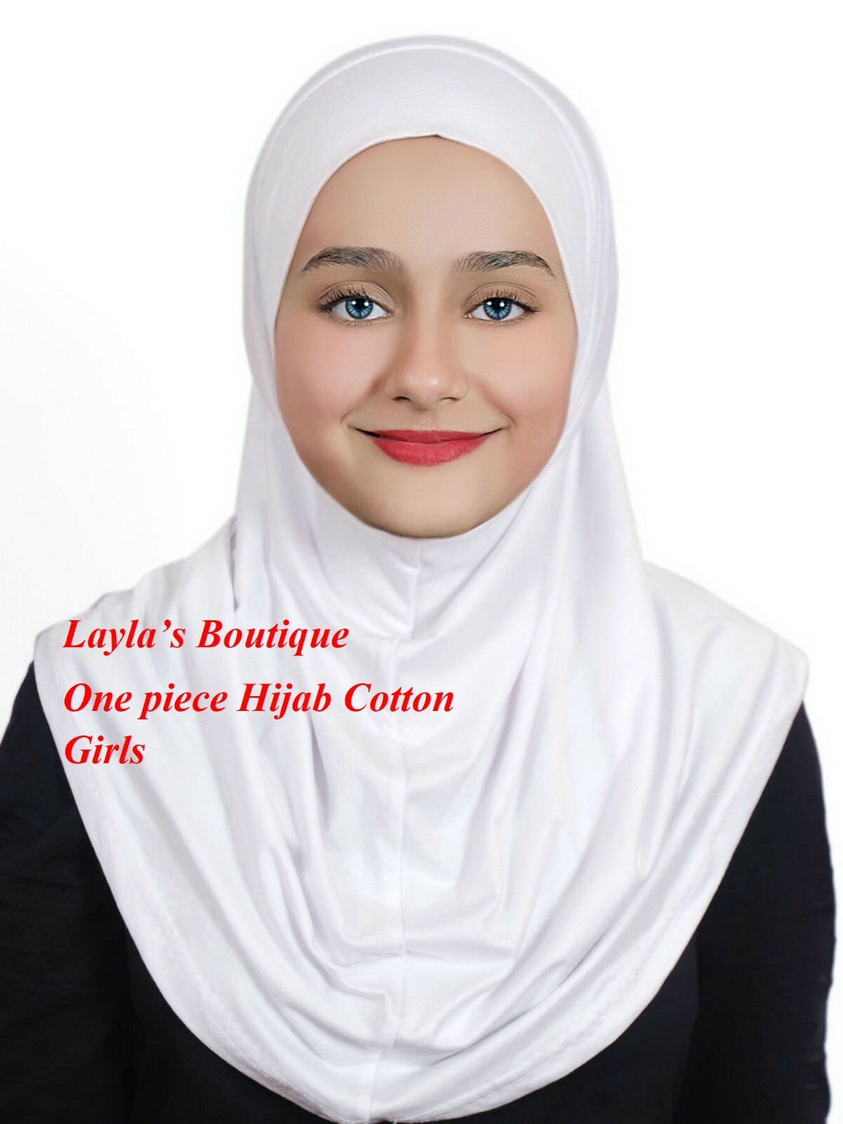 Girls Hijab Cotton Standard Kids Al-Amira Hijabs 1 PC hijab