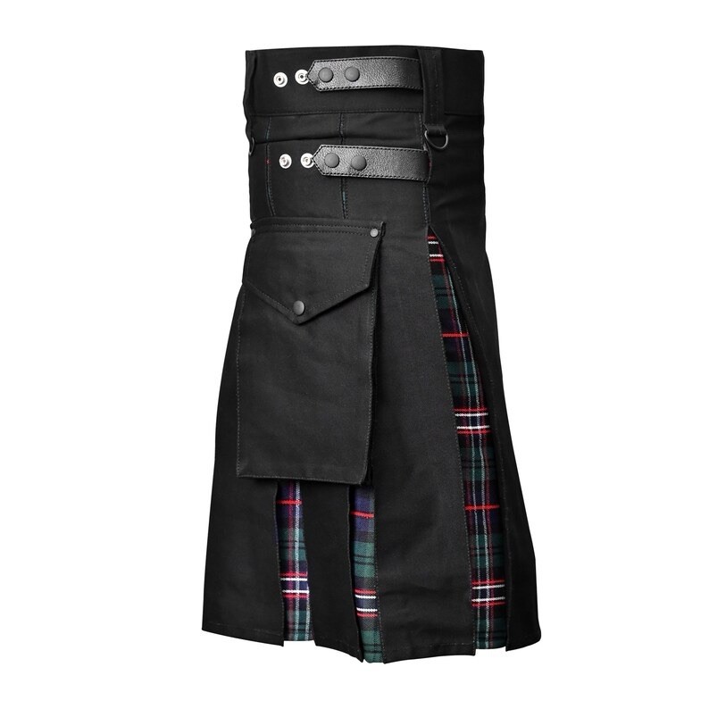 H HIGHLAND REDSTONE Men’s Hybrid Utility Kilt Scottish National Size 46-48