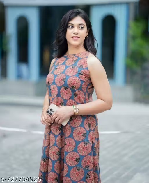 Readymade Cotton Rayon Kurta/Kurti and Palazzo for Women’s Party Festive Outfit