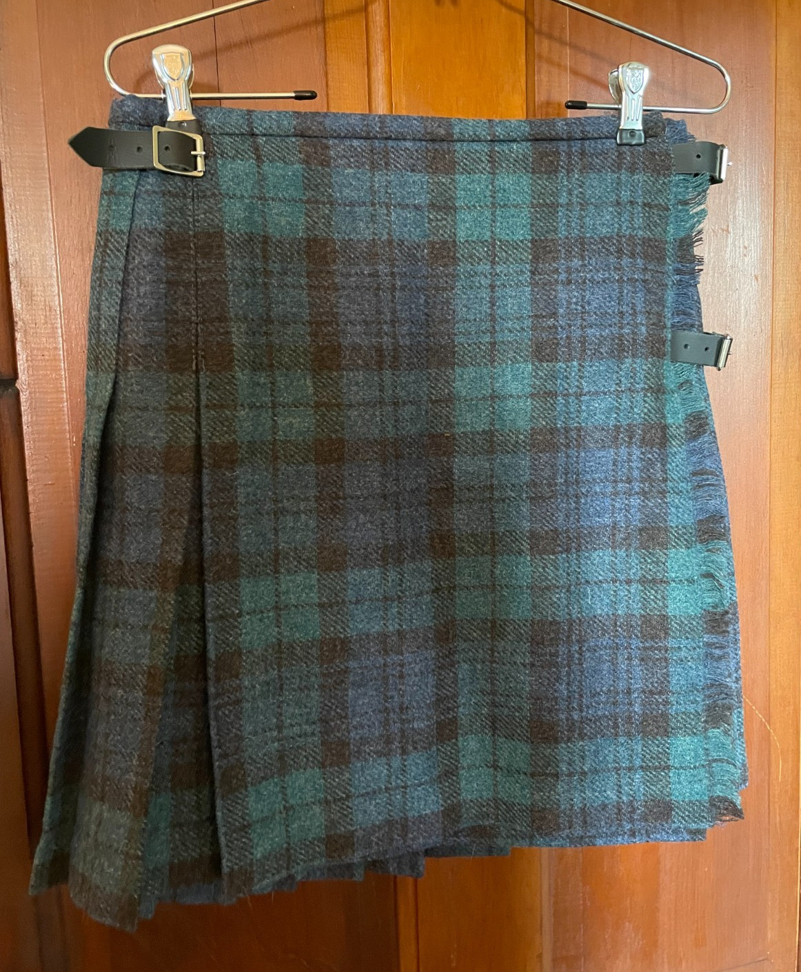 Womens Kilt /Tartan Skirt Black Watch by Glen Appin of Glasgow 28 inch waist