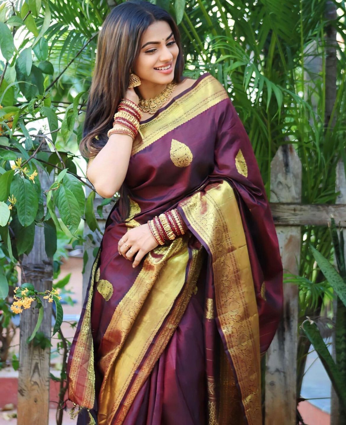 Prachi Saree Indian Wedding Sari Party Pakistani Designer Bridal Bollywood Wear