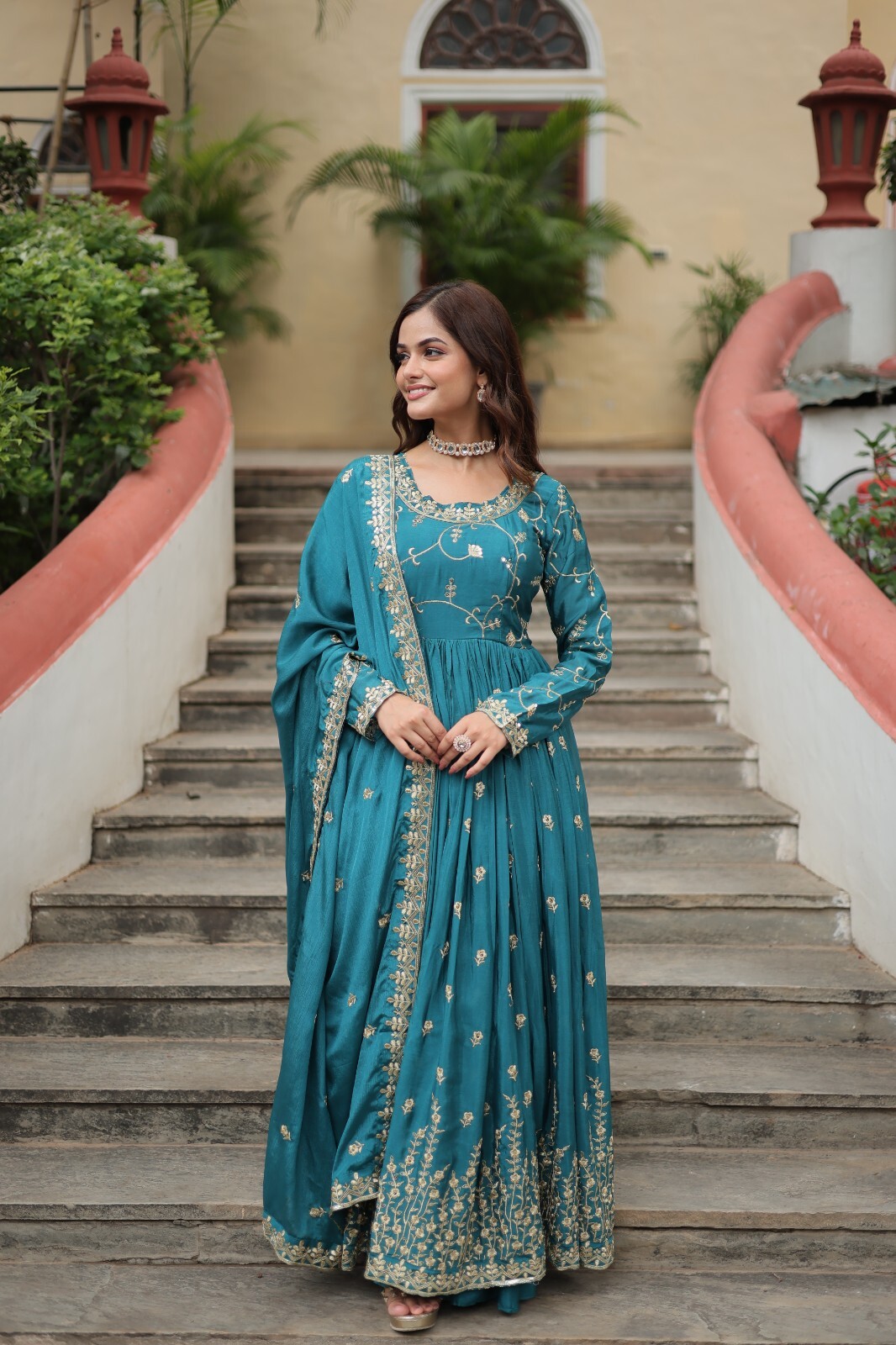 DESIGNER LEHENGA CHOLI INDIAN BOLLYWOOD WEDDING PARTY PAKISTANI WEAR READYMADE
