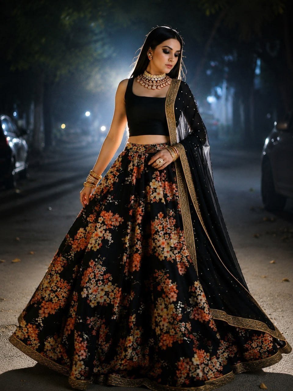 Traditional Indian Lengha Pakistani Wedding Bollywood Party Wear Lehenga Choli