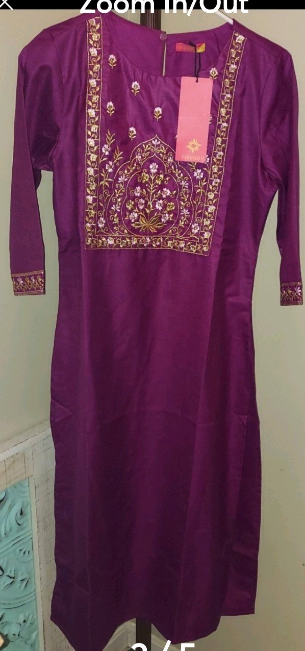 NWT Women’s Ethnic Wear Collection Rayon Kurti Sz Small