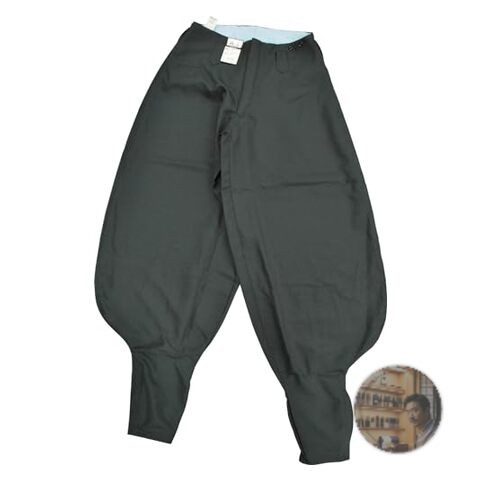 Toraichi 9309-418 Work Pants Gray Polyester Size 79cm Super Long Eight-Quarter