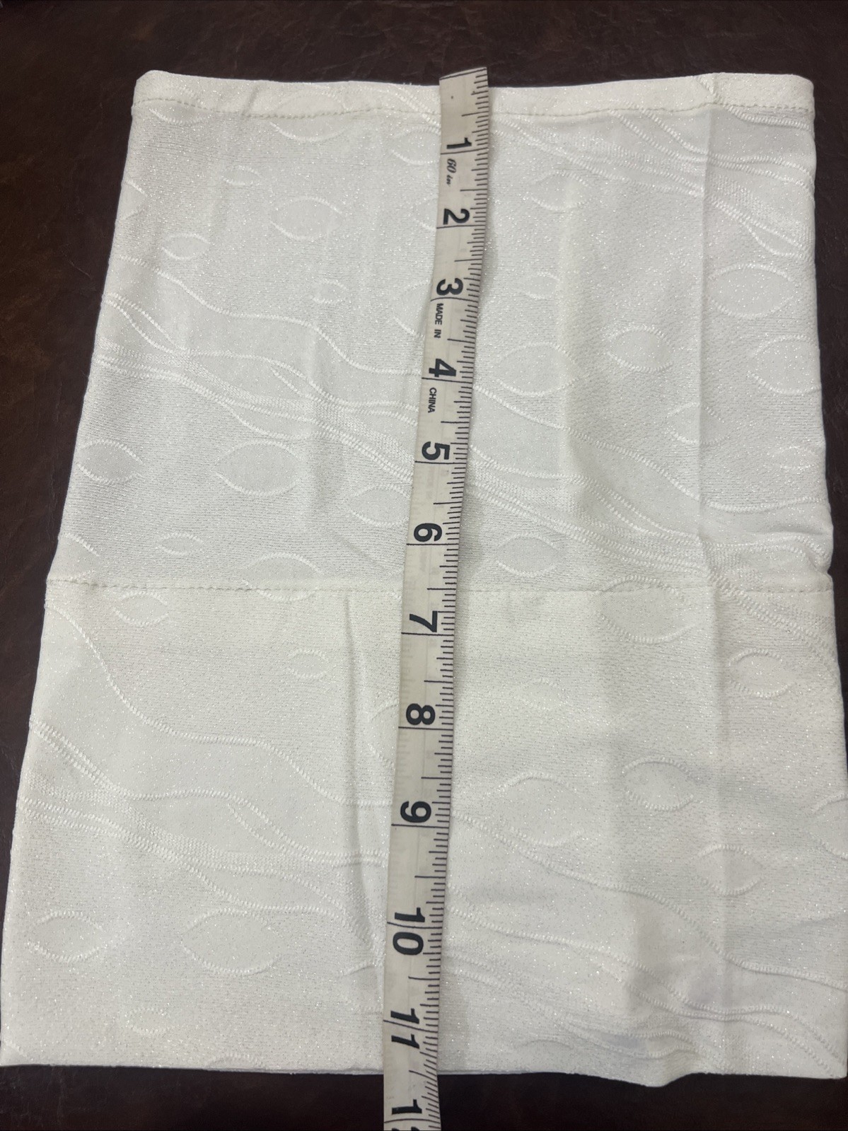 2 Piece Al Amira Jersey Hijab White Lycra New Shimmer