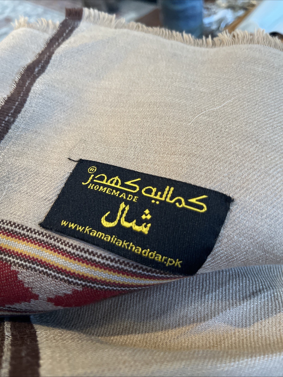 Woolen Dussa Shawl Kamalia Khaddar Ethnic Wear
