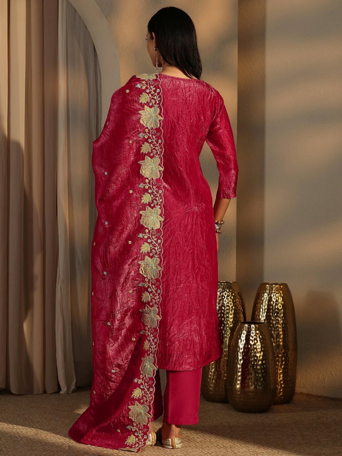 Party Wedding Wear Palazzo Suit Indian Bollywood Designer Salwar Kameez Dress