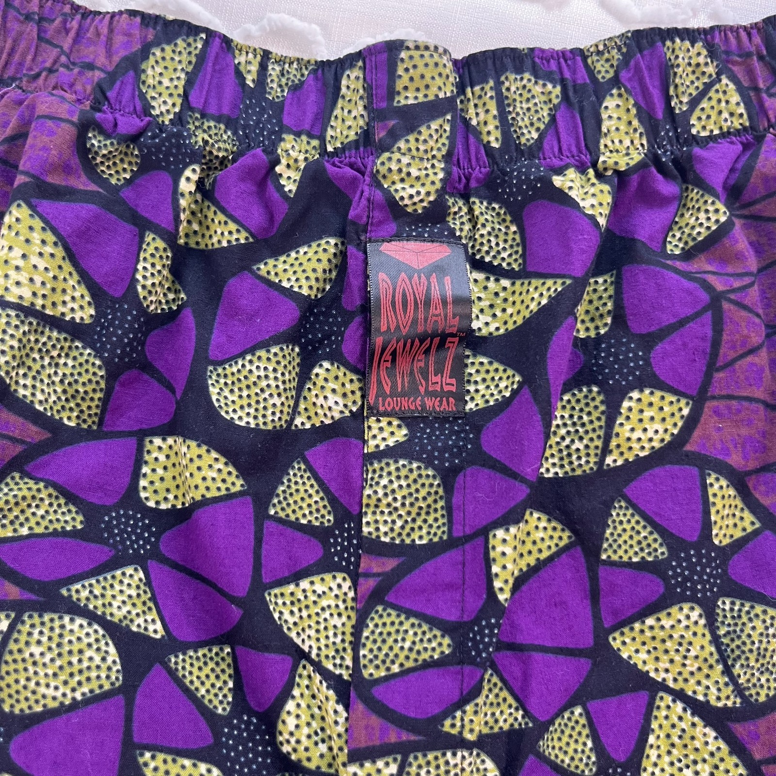 Royal Jewelz Lounge Wear Shorts Men’s 40/42 African Wax Print Bundle Ankara