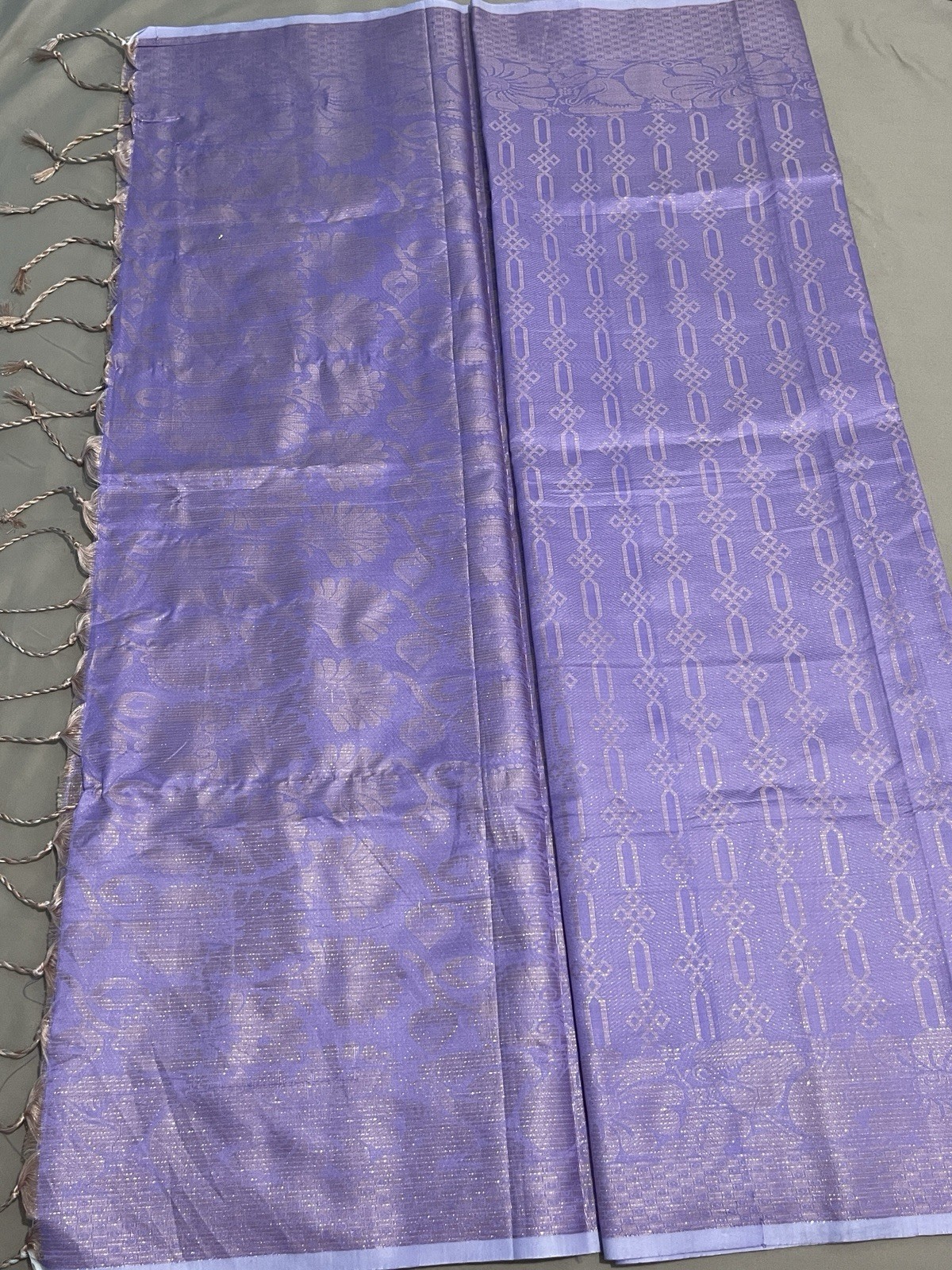 Indian Pakistani Semi Silk Traditional Saree Beautiful Zari Work Partywear Sari