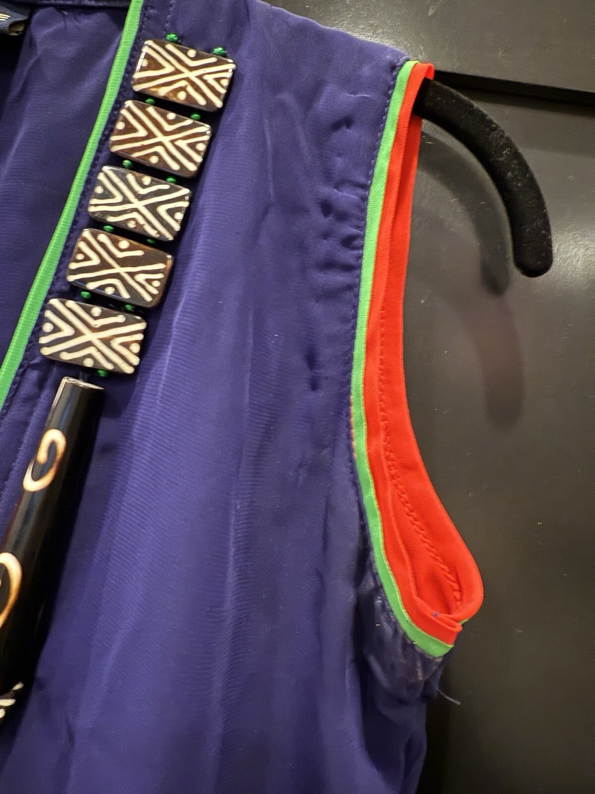 Women’s Indian Kurta Blue/Purple Green Red Flare Dress Colorful Large Dress