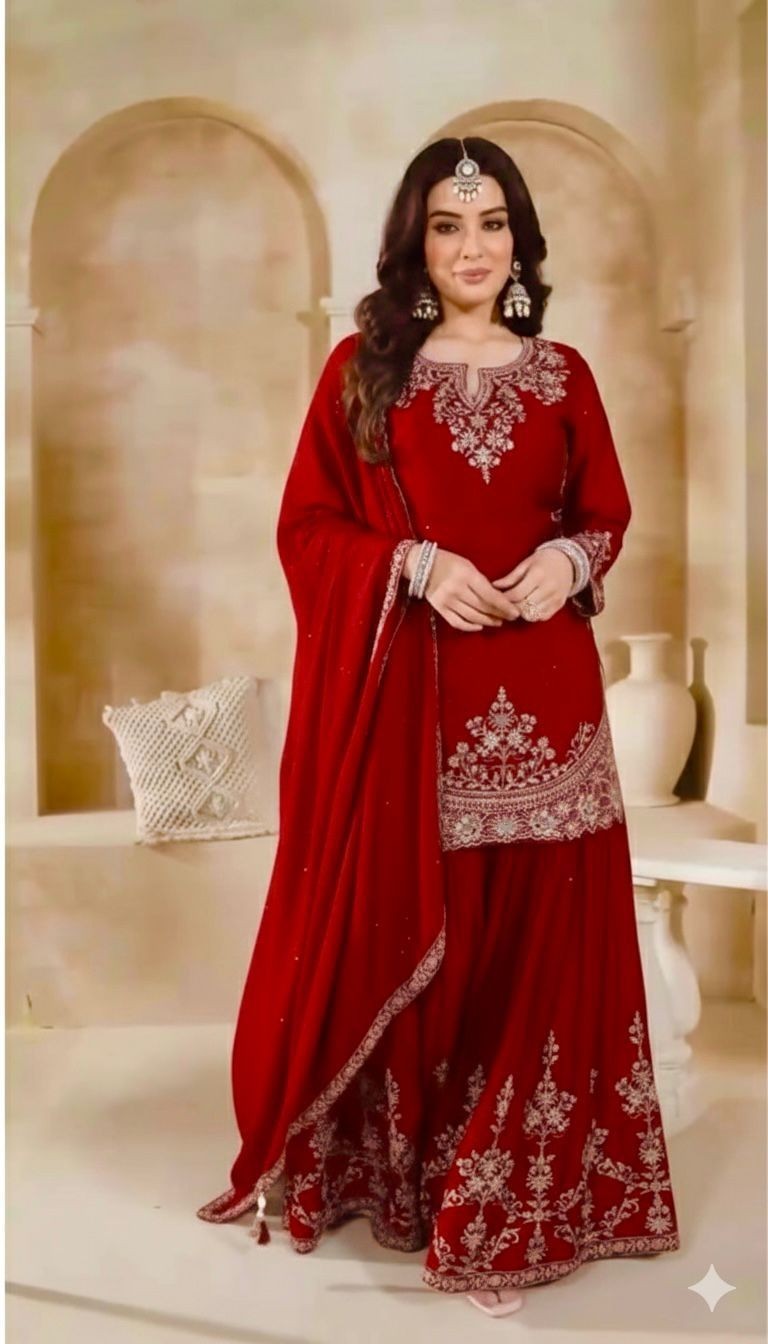 Salwar Kameez Indian Pakistani Wedding Party Dress Bollywood Palazzo Suit Wear