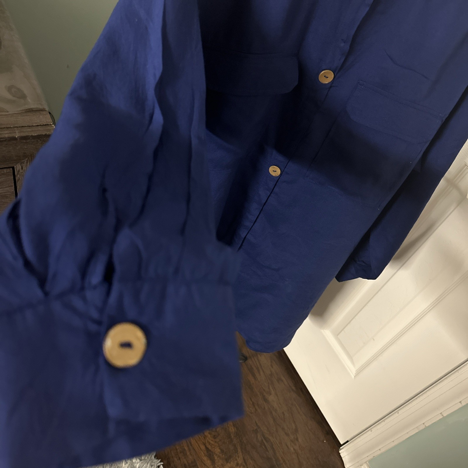 Maria B. Pakistani Women Button Down Cord Set Linen Size XL Excellent condition