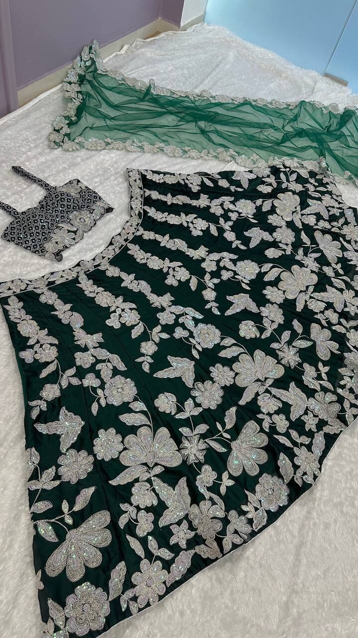 LAUNCHING NEW HEAVY KASTURI SILK LEHENGA CHOLI WITH NET DUPATTA FOR RECEPTION