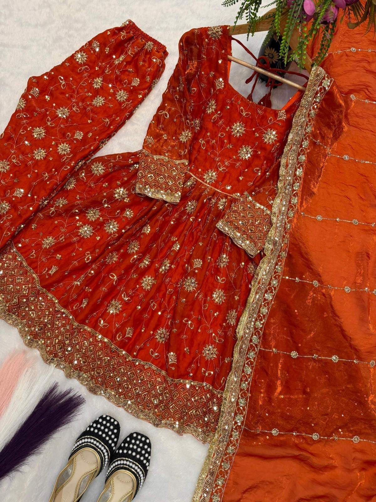 Designer Indian Pakistani top gown Bollywood Dress Party Wear Suit wedding