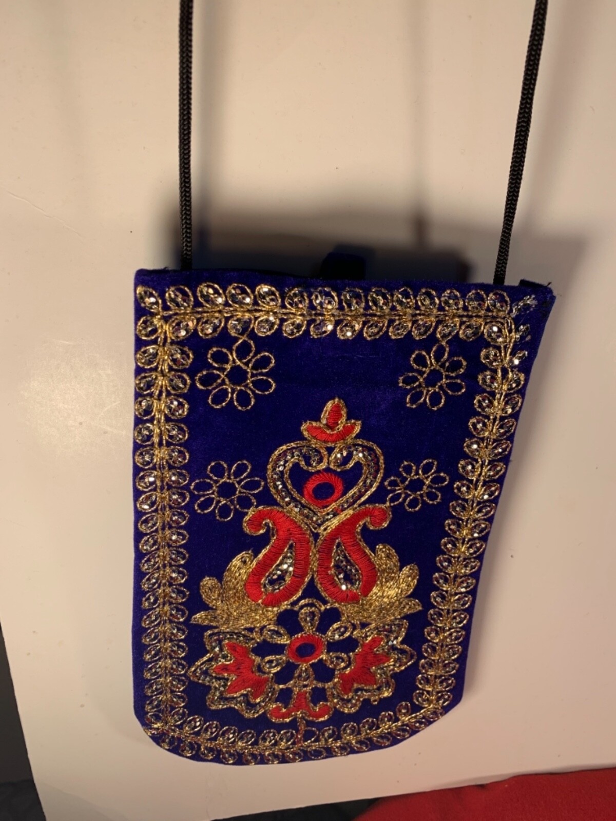 Handwork Pretty Shining Mobile Carrying Side Bag for Party/Casual Various Color