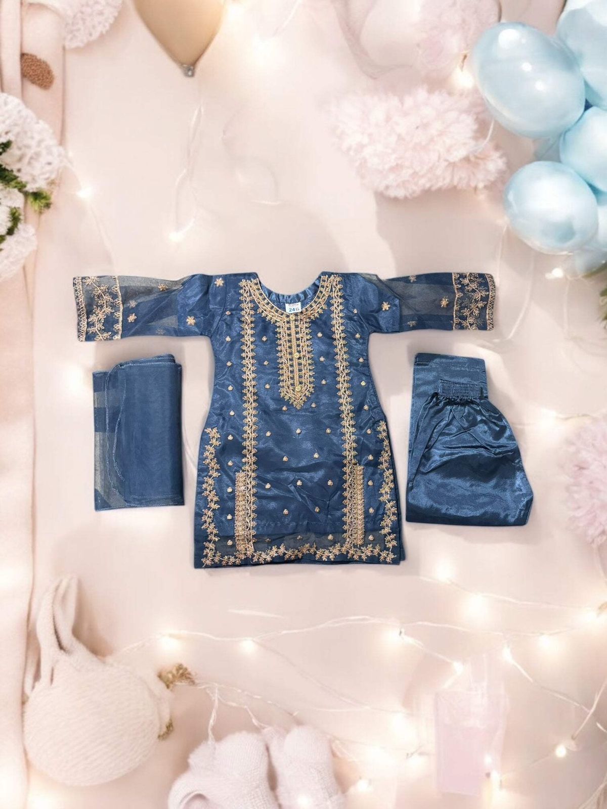 Traditional Designer Salwar Kameez for Little Girls – Elegant & Stylish Ethnic W