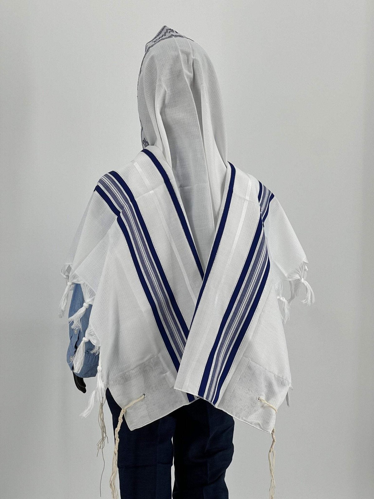 NEW Children’s Tallit – Acrylic Tashbetz Various Sizes & Colors Kosher Tzitzit