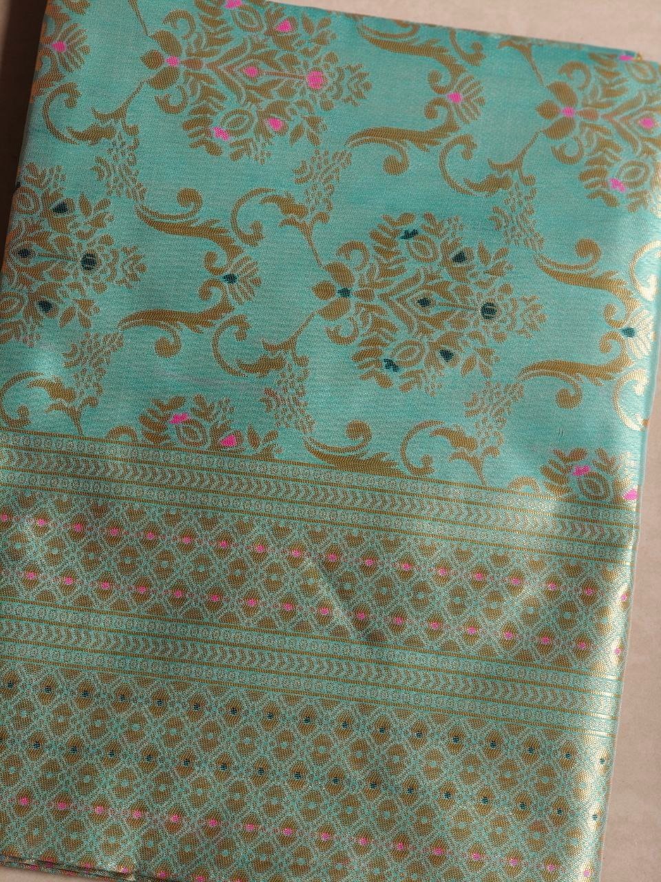 Bridal Party Saree Sari Heavy Work Indian New Bollywood Wedding Ethnic embroider