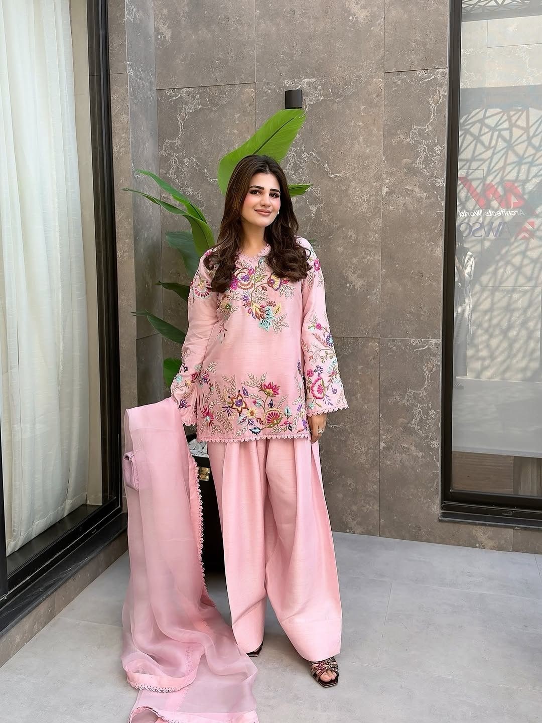 SALWAR SUIT PAKISTANI INDIAN WEDDING PARTY WEAR DRESS BOLLYWOOD SUIT