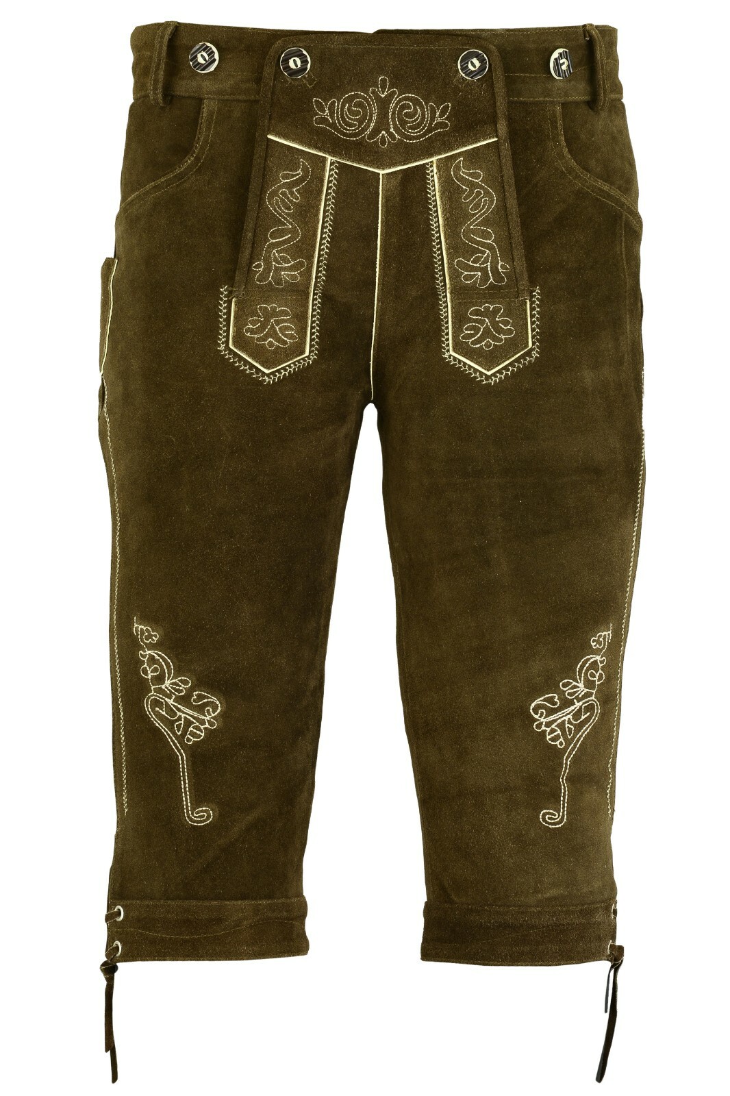 Trachtenset Oktoberfest Branded Authentic German Lederhosen Bundhosen Full Dress