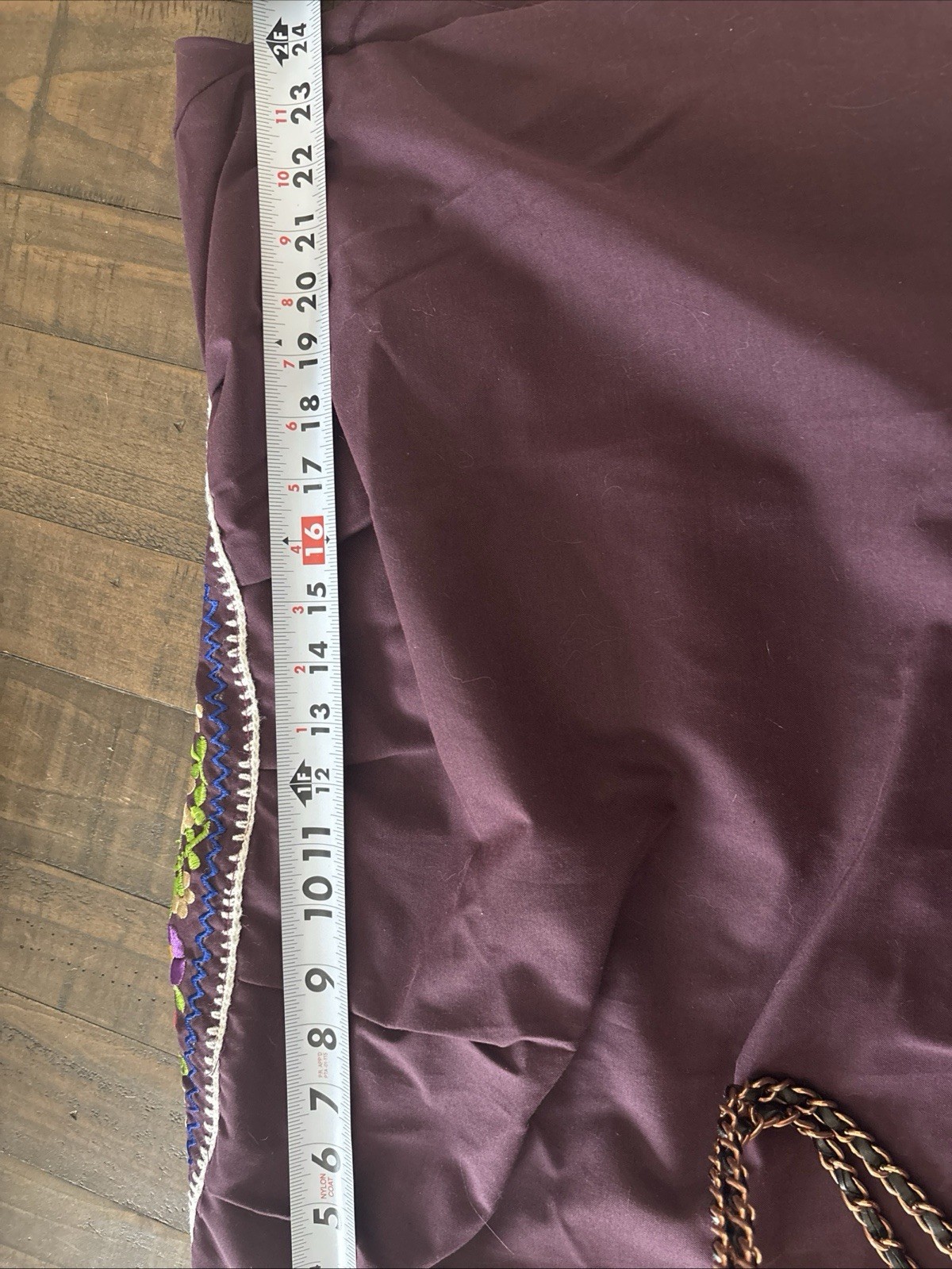 Colorful Embroidered Cotton/Rayon Mexican Blouse New/No Tags