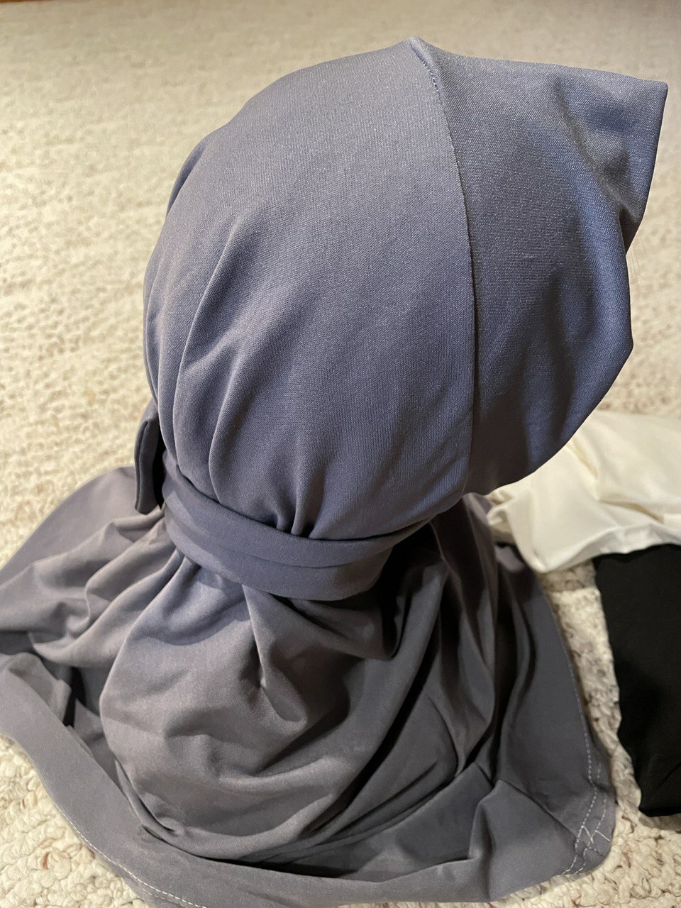 Lot 2 one piece Al-Amira Hijabs hijab scarf tie back dusty pink gray navy red