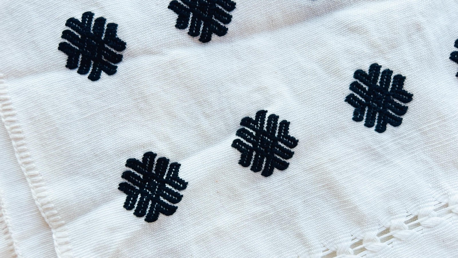 Fringe Poncho. San Andres Larrainzar. Mayan. Chiapas Mexico. Hand-Woven