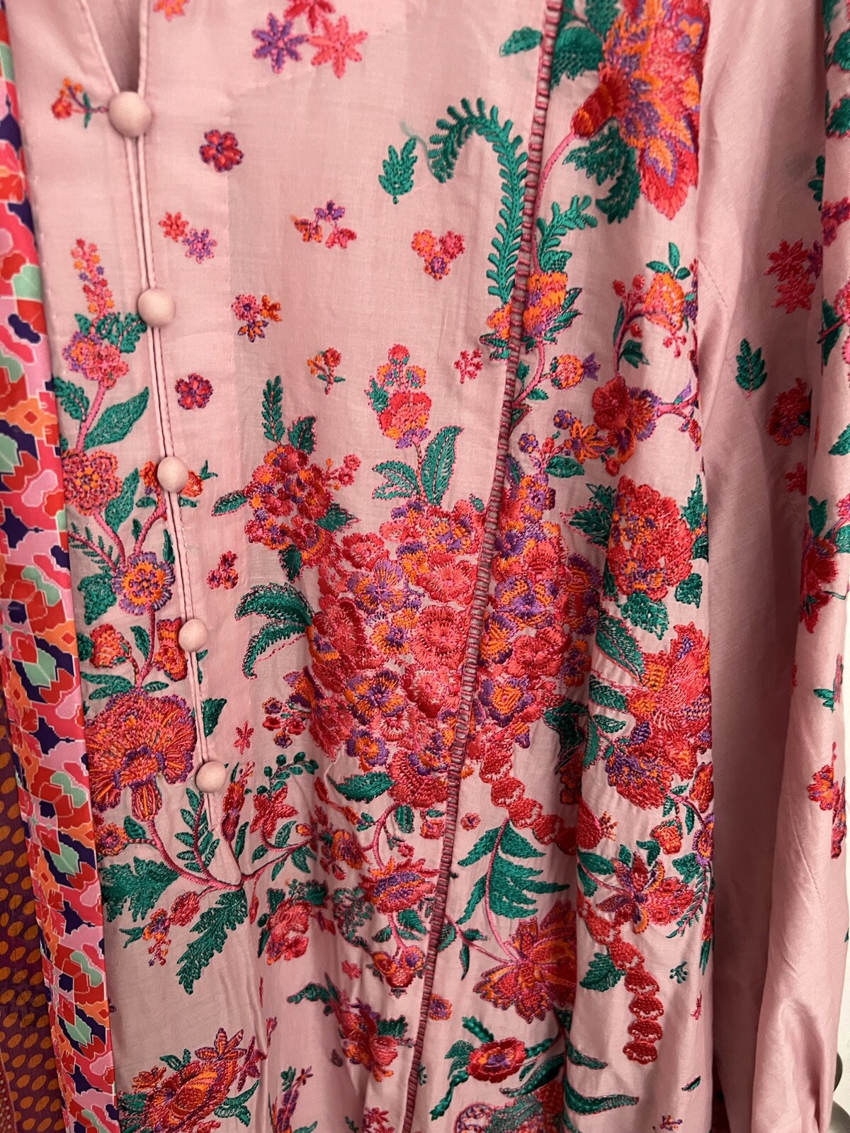 Pakistani Designer Hussain Rehar Embroidered Dress