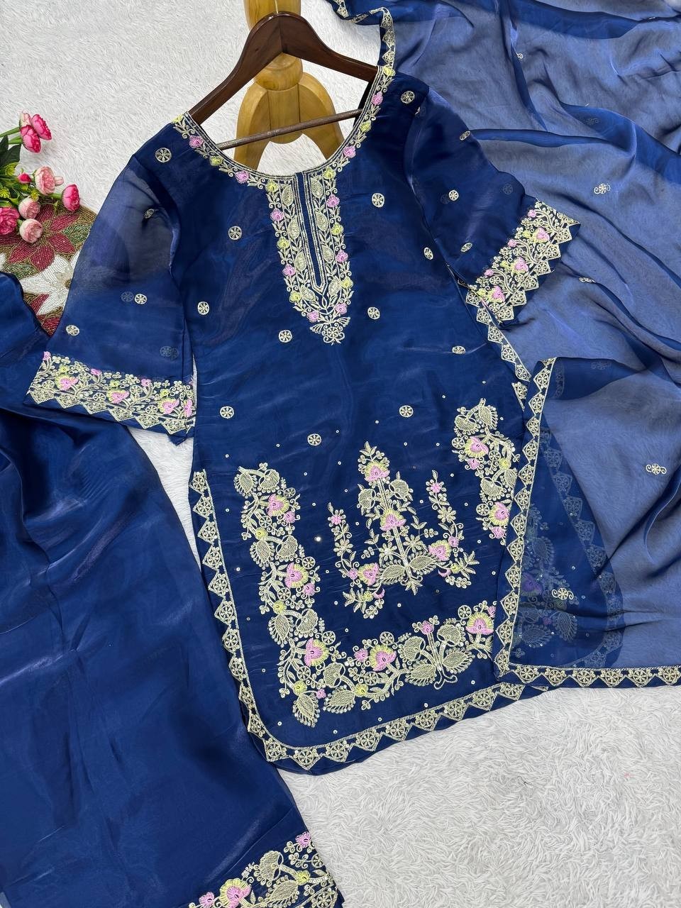 Bollywood Salwar Kameez Suit Women Indian Pakistani Ethnic Wear Wedding Dress