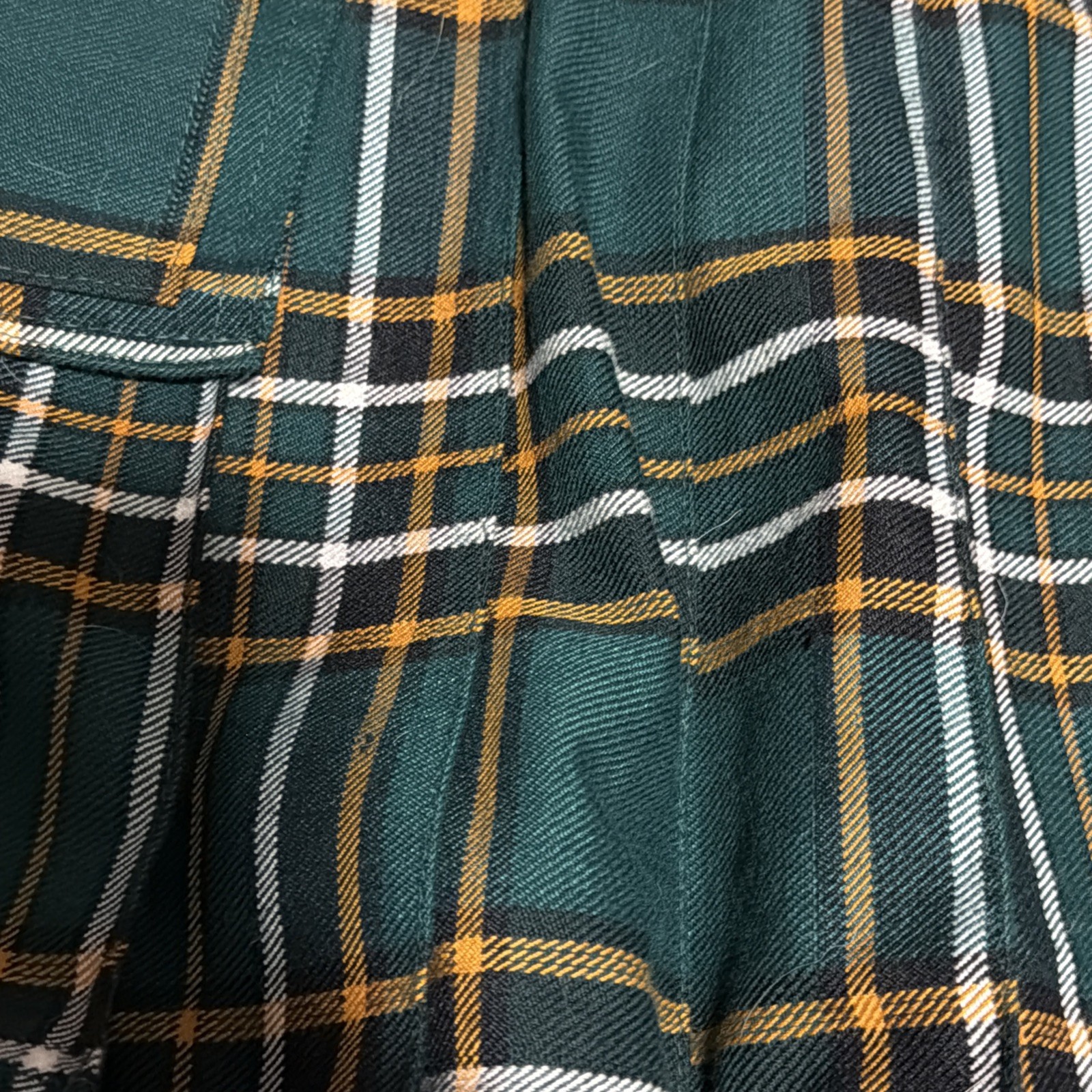 Scottish Style Green Tartan Utility Kilt Men’s 36 ” Waist NICE!!!