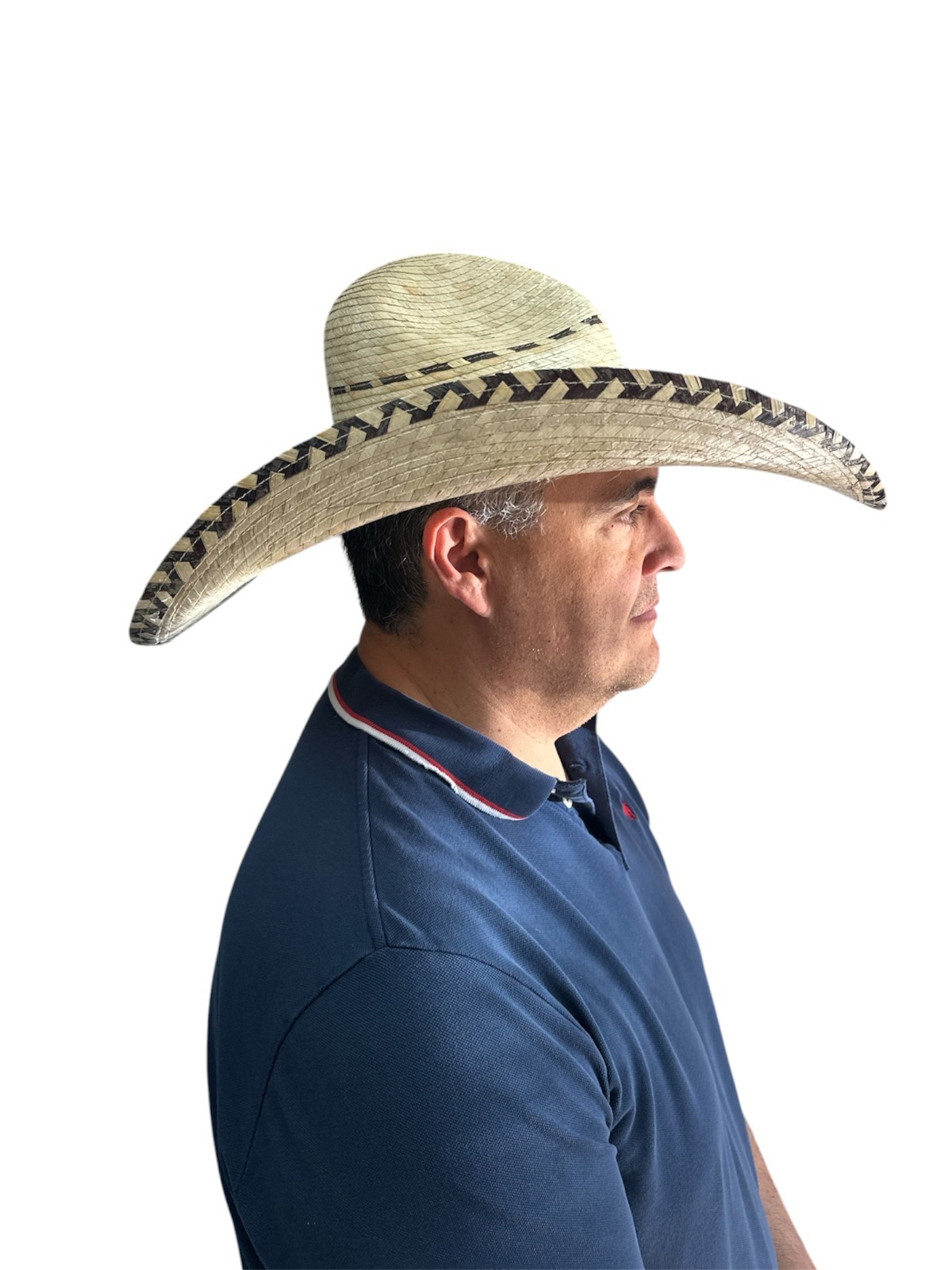 MEXICAN PALM HAT , OUTDOOR ,SOMBRERO , SPEEDY GONZALES , ROUND , OUTLAW , NEW