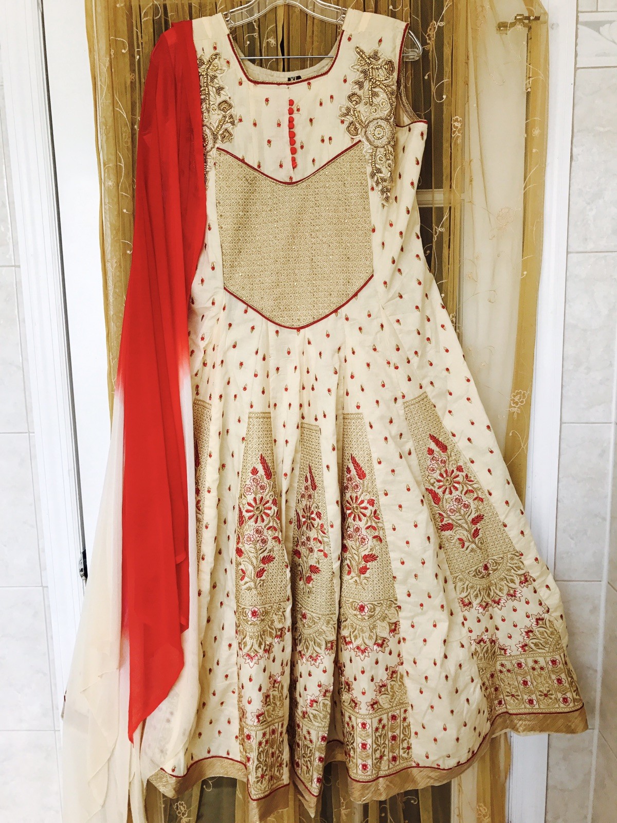 Indian Bollywood Ethnic Anarkali Floor-length Suit Party Wear