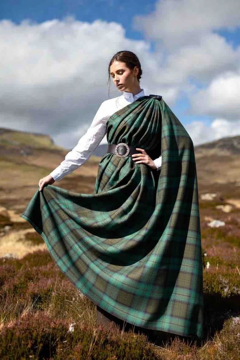 women Scottish Highland Traditional Great kilt For Men Available in 50+ Tartans