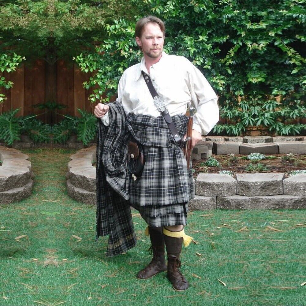 Scottish Traditional Great Kilt 6 Yards Highland 40+ Tartans in Great Kilts USA
