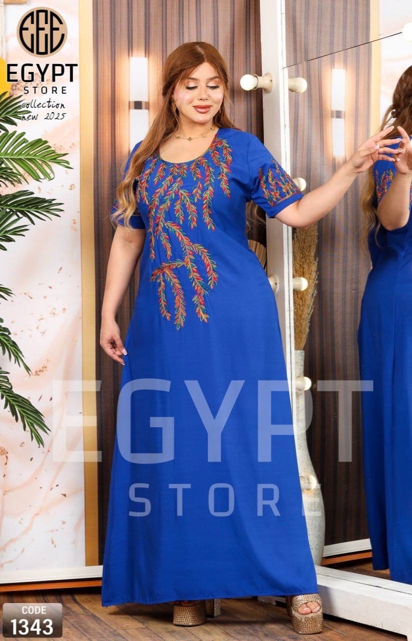 middle east dress muslim abaya short sleeve multi color
