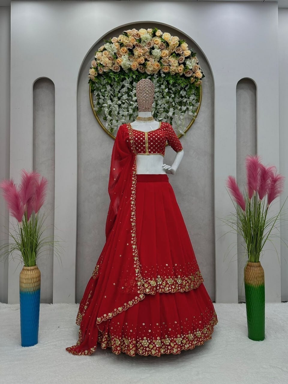 Party Lehenga Choli Indian Designer Bollywood Lehnga Wedding Ethnic Bridal eid