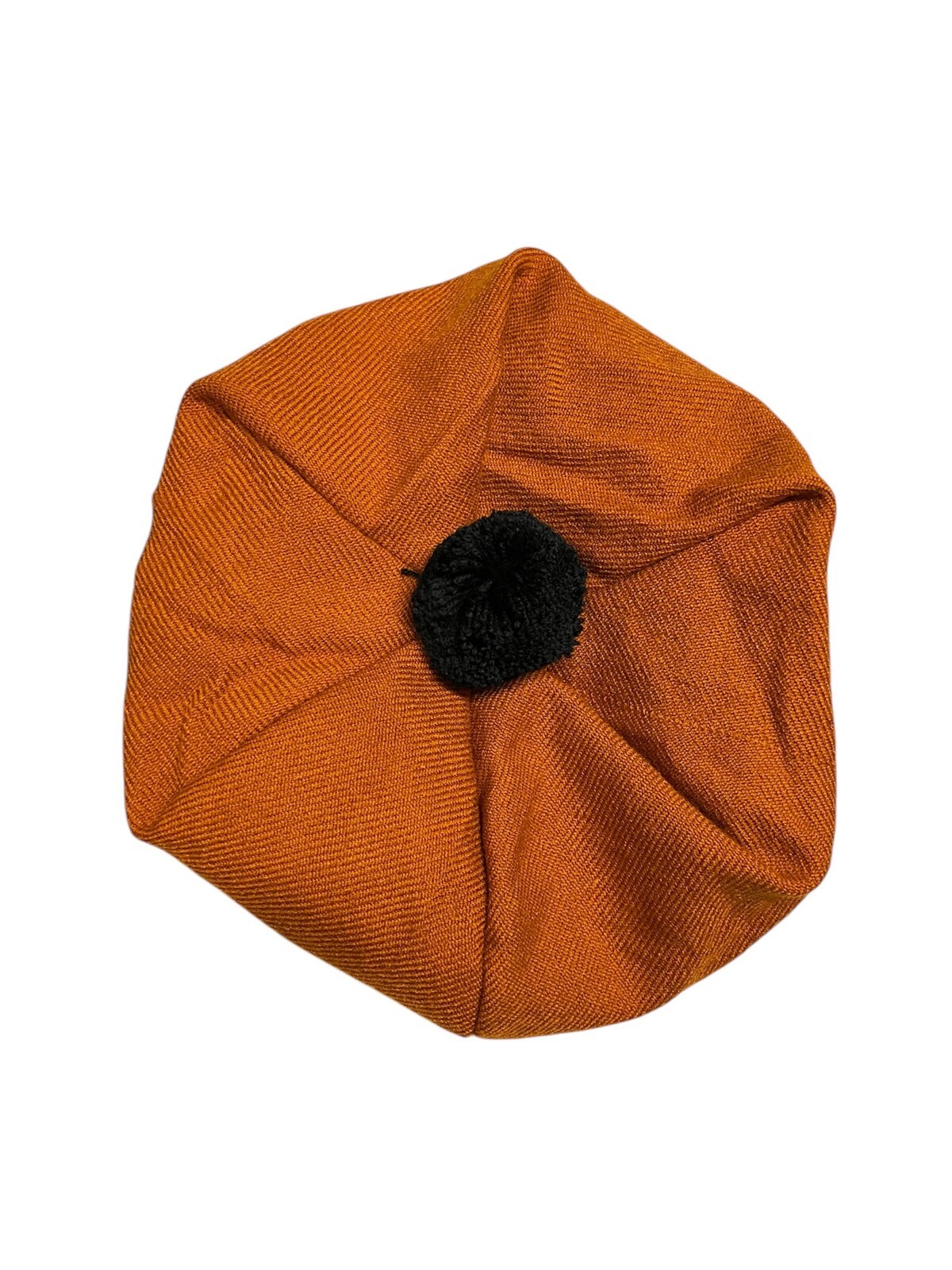 Men’s Saffron TAM o’ SHANTER Hat Bonnet Beret Balmorals Tartan Tammy hat