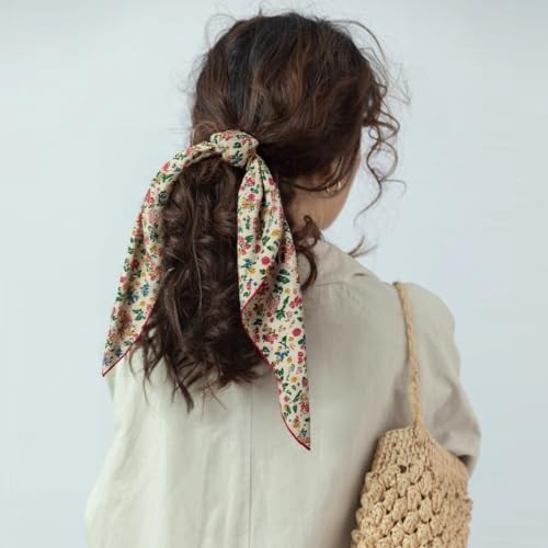 Cotton-Blend Bandana, Head Scarf, Headband, Head wrap, Hair Neck Scarf Fcs003