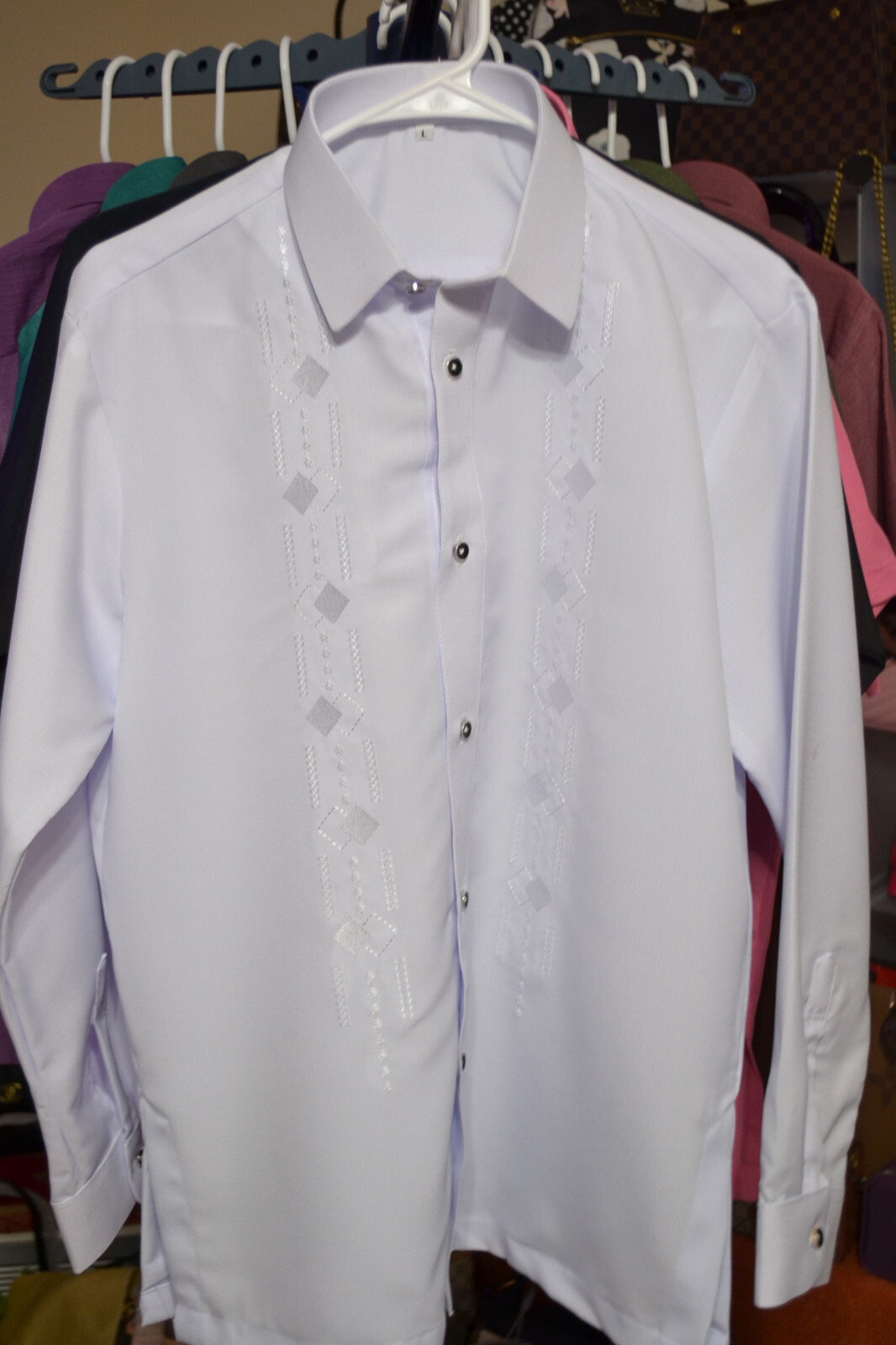BARONG TAGALOG Filipino National Costume Formal Dress Men