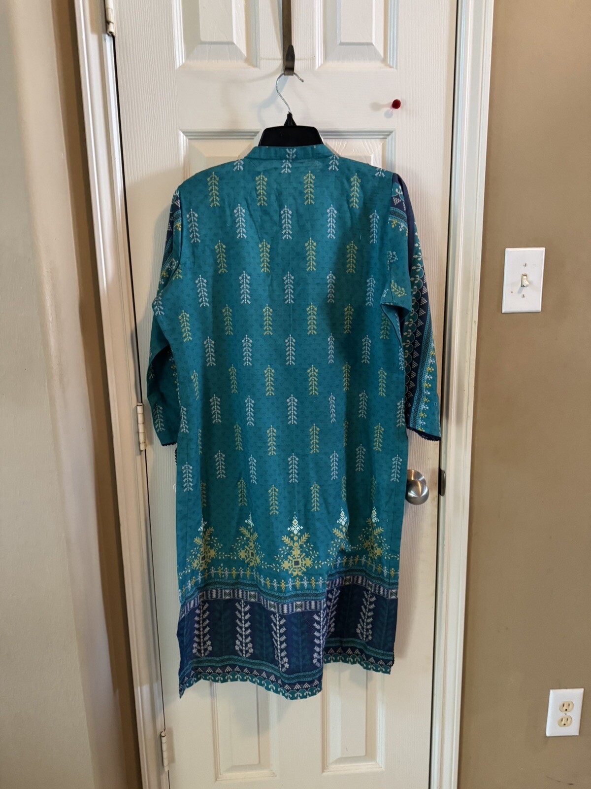 Woman Pakistani Designer Bin Saeed Khaddar 2 PC Suits