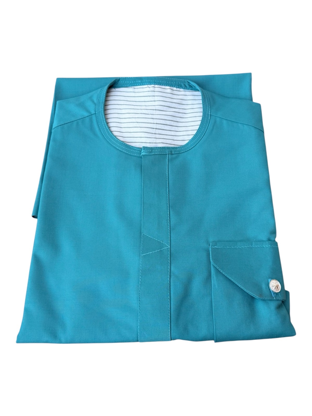 Men,s Classic African Traditional Short Sleeve Shirt and Pant Two Piece