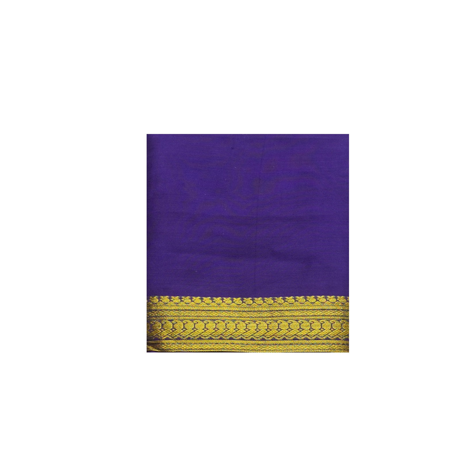 Vintage Blue Sarees 100% Pure Silk Zari Woven Indian Sari 5YD Decor Craft Fabric